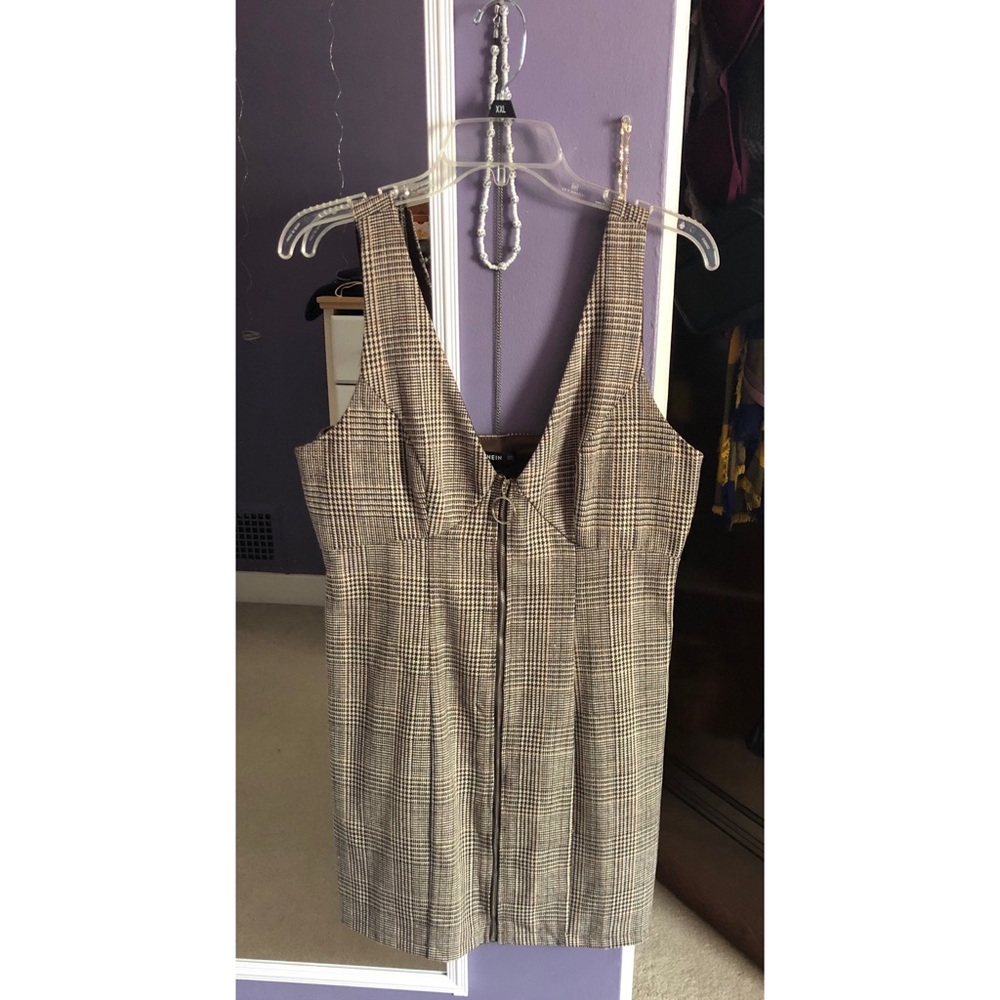 Full front zip dress
